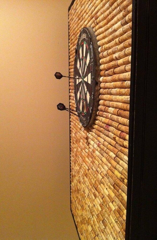 DIY Dart Board from Macgyverisms