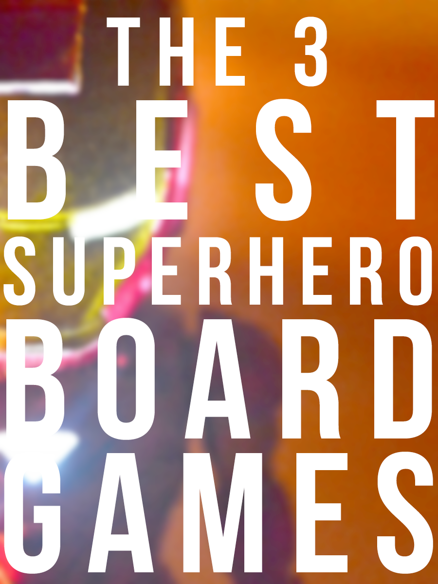 Need to get a gift for someone who loves superheroes? Here are THE BEST superhero board games!