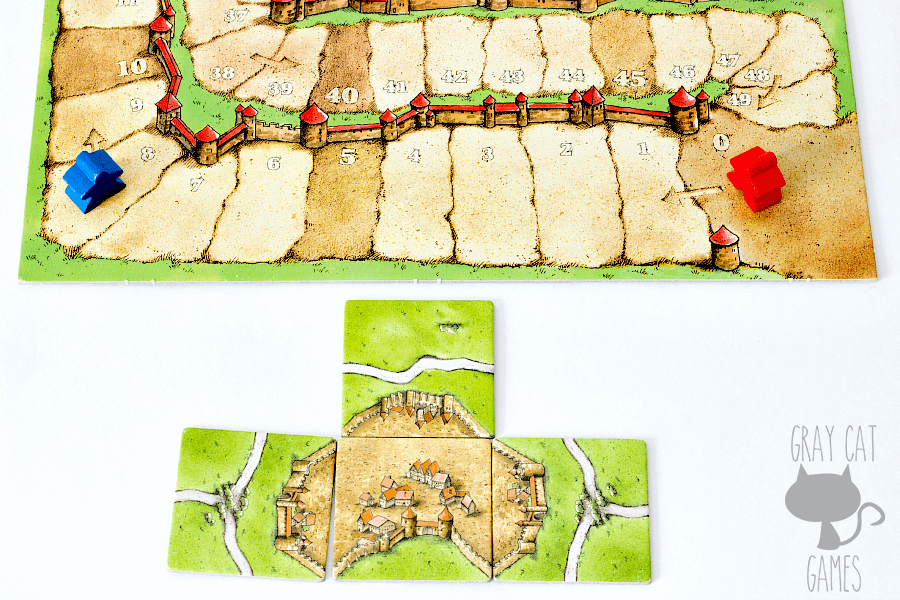 Carcassonne is a modern classic euro game with easy-to-learn rules and beautiful aesthetics. It’s a great two-player game if you want some cutthroat strategy, and it plays really well with 3-4, as well.