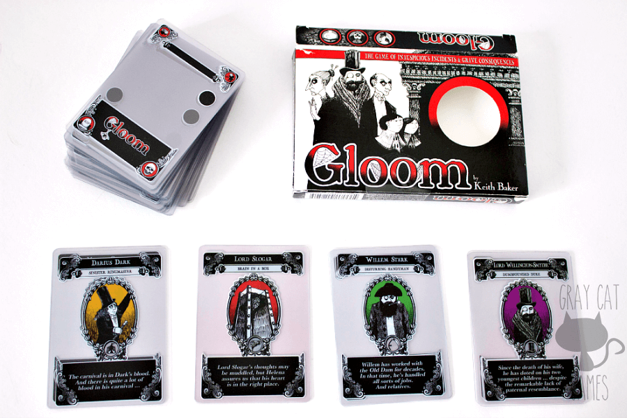 The Gloom card game is a storytelling game that turns the typical goals of a board game on its head. You control a family, and instead of helping them, you want to make them as miserable as possible before showing them an untimely end. It’s very cool and gives a lot of laughs…with the right group. || via graycatgames.com