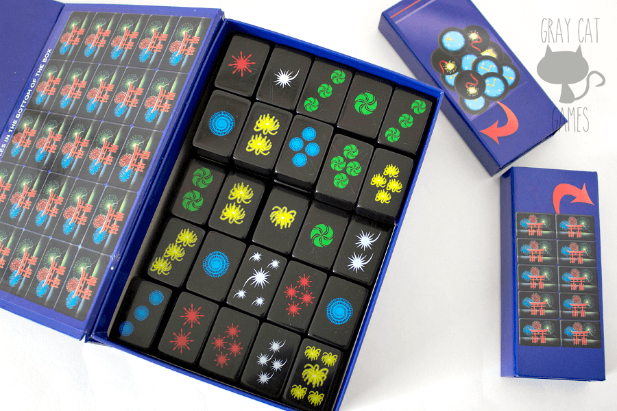 Hanabi Deluxe is a surprisingly fun and beautiful cooperative game for 2-5 players. Your hand of cards is hidden only to you, and it’s up to the other players to give you the right information to help you find out what you have. Hanabi is a fast, fun game that plays well with a variety of players! || via graycatgames.com
