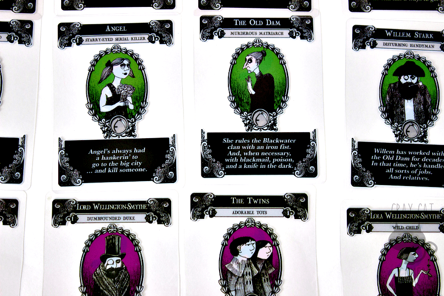 The Gloom card game is a storytelling game that turns the typical goals of a board game on its head. You control a family, and instead of helping them, you want to make them as miserable as possible before showing them an untimely end. It’s very cool and gives a lot of laughs…with the right group. || via graycatgames.com