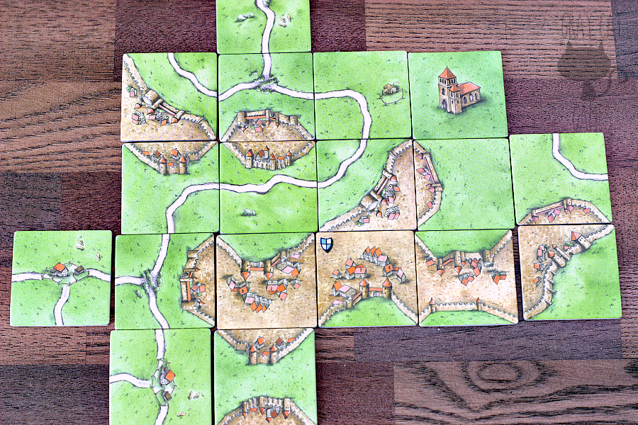 Carcassonne is a modern classic euro game with easy-to-learn rules and beautiful aesthetics. It’s a great two-player game if you want some cutthroat strategy, and it plays really well with 3-4, as well.