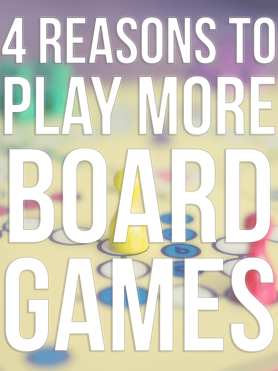 Board gaming is a hobby that has many great benefits. Here are 4 reasons you should play more board games!
