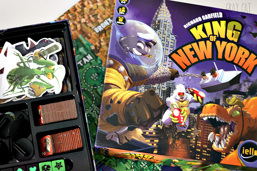 King of New York is a fast-paced dice-rolling game with a heaping dose of chaos and plenty of yelling. It’s fast, it’s simple, and it’s a lot of fun!