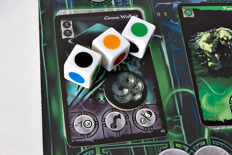 Ghost Stories is an Antoine Bauza-designed cooperative game with his signature difficulty curve. This game drips with menace and danger, and it will take the efforts of all the players to win on even the easiest setting.