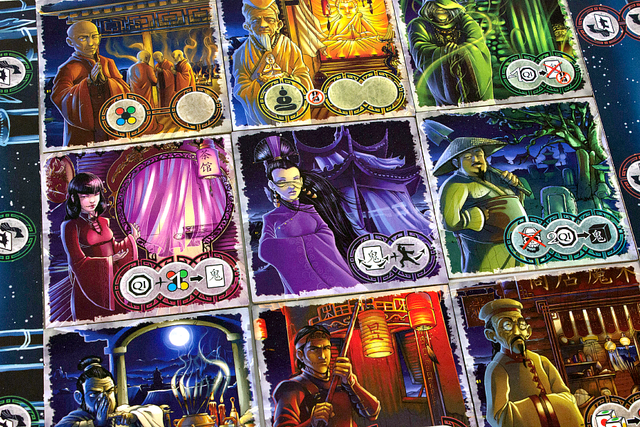 Ghost Stories is an Antoine Bauza-designed cooperative game with his signature difficulty curve. This game drips with menace and danger, and it will take the efforts of all the players to win on even the easiest setting.