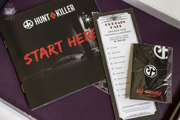 Hunt a Killer Box Opened